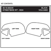 STOMPGRIP Traction Kit - Black - Honda 55-10-0024B